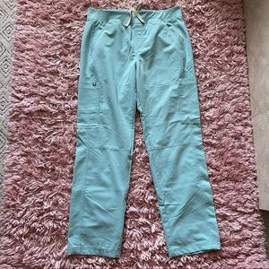 Figs Axim Cargo Scrub Pants Limited Edition Aqua